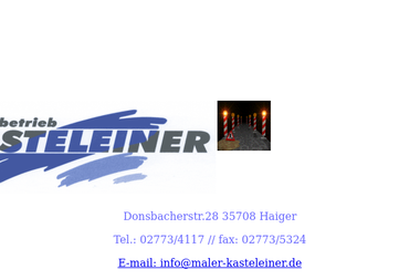 maler-kasteleiner.de - Malerbetrieb Haiger