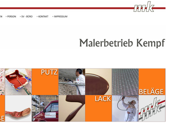 maler-kempf.de - Malerbetrieb Alzenau