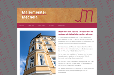 maler-mechela.de/startseite.html - Fassadenbau Unterschleissheim