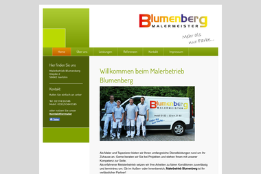 malermeister-blumenberg.de - Malerbetrieb Iserlohn