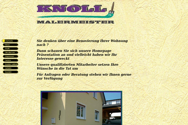 malermeister-knoll.de - Malerbetrieb Nidda