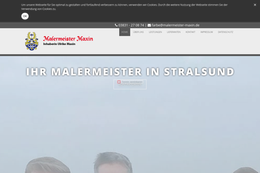 malermeister-maxin.de - Malerbetrieb Stralsund