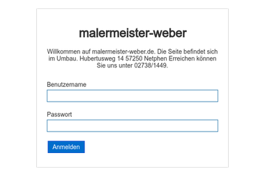 malermeister-weber.de - Malerbetrieb Netphen
