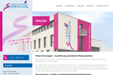 maler-schwegler.de - Malerbetrieb Fellbach