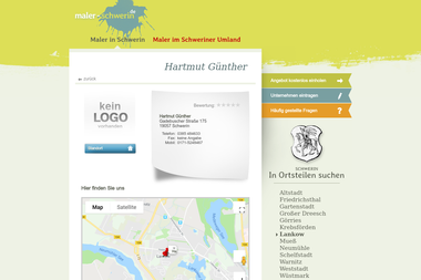 maler-schwerin.de/Hartmut+Guenther.html - Malerbetrieb Schwerin