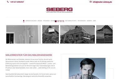 maler-sieberg.de - Malerbetrieb Oldenburg