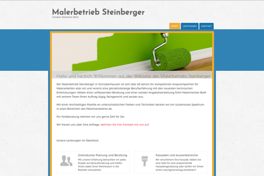 maler-steinberger.de - Malerbetrieb Schrobenhausen