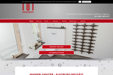 manieri-sanitaer.de - Wasserinstallateur Neusäss