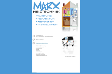 marx-heiztechnik.de - Heizungsbauer Heidelberg