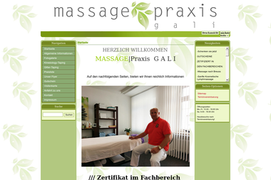 massage-praxis-gali.de - Masseur Warendorf