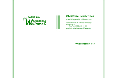 massagepraxis-leuschner.de - Masseur Nürnberg