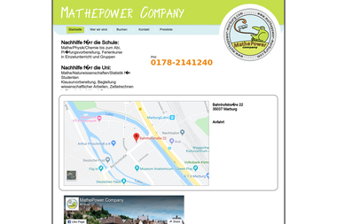 mathepower-marburg.com - Nachhilfelehrer Marburg