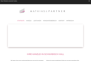 mathias-und-partner.de - Steuerberater Schwäbisch Hall