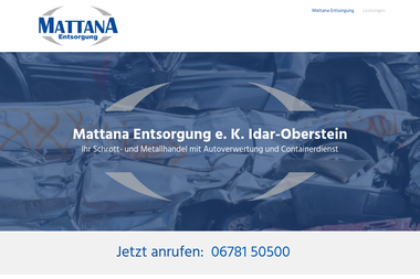 mattana.de - Abbruchunternehmen Idar-Oberstein