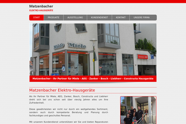 matzenbacher-elektro.de - Haustechniker Kaiserslautern