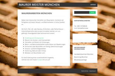 maurermeistermuenchen.de - Maurerarbeiten München