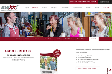 maxx-gesundheitszentrum.de/studios/breisach.html - Personal Trainer Breisach Am Rhein