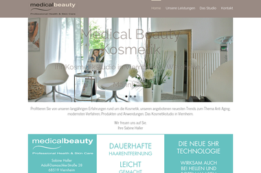 medicalbeauty-kosmetik.de - Kosmetikerin Viernheim