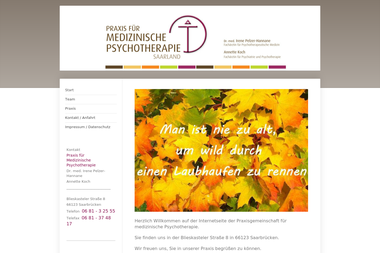 medizinische-psychotherapie.saarland - Psychotherapeut Saarbrücken