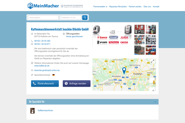 meinmacher.de/seo-partner/elektro-service-gmbh-joachim-bloechle-3842 - Haustechniker Hofheim Am Taunus