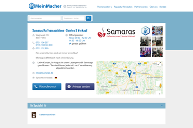 meinmacher.de/seo-partner/euronics-samaras-3923 - Haustechniker Ulm