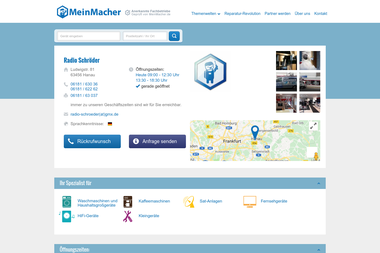 meinmacher.de/seo-partner/expert-radio-schroeder-5484 - Haustechniker Hanau