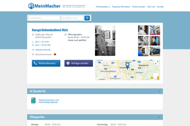 meinmacher.de/seo-partner/hausgeraetekundendienst-hintz-4413 - Haustechniker Düsseldorf