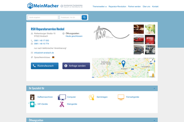 meinmacher.de/seo-partner/rsh-reparaturservice-heckel-4838 - Haustechniker Ansbach