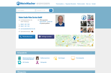 meinmacher.de/seo-partner/siebert-audio-video-service-gmbh-4462 - Haustechniker Marburg