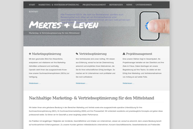 mertes-leven.de - Online Marketing Manager Korschenbroich