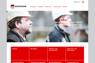 mertmann-bau.de - Abbruchunternehmen Haltern Am See