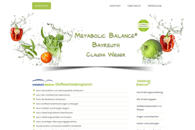 metabolic-bayreuth.de - Ernährungsberater Bayreuth