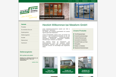 metaform-metallbau.de - Fenster Brackenheim