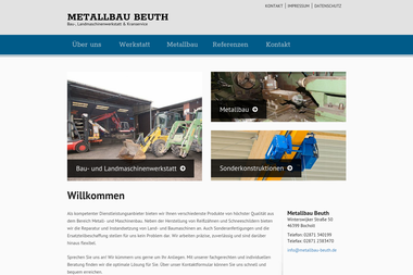 metallbau-beuth.de - Landmaschinen Bocholt