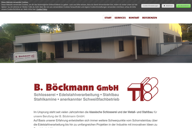 metallbau-boeckmann.de - Stahlbau Gütersloh