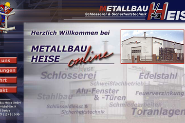 metallbau-heise-hannover.de - Schlosser Seelze