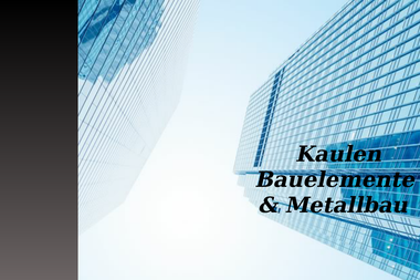 metallbau-kaulen.de - Fenster Pulheim