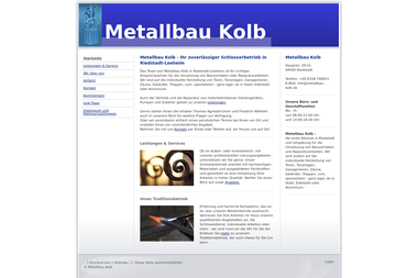metallbau-kolb.de - Schlosser Riedstadt