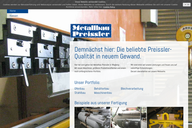 metallbau-preissler.de - Stahlbau Wegberg