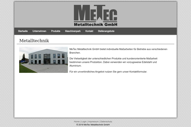 metec-metalltechnik.de - Schweißer Elmshorn