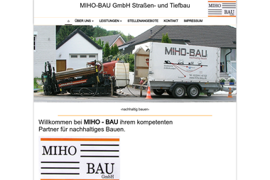 miho-bau.de - Straßenbauunternehmen Königswinter