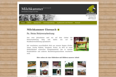 milchkammer-eisenach.de - Spielplatzbau Eisenach