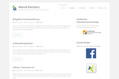 mkampers.com - Steuerberater Georgsmarienhütte
