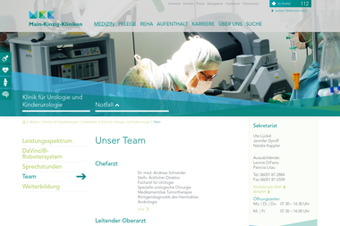 mkkliniken.de/gn-urologie-team.aspx - Dermatologie Gelnhausen