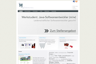 mlwebsites.de/index.php - Web Designer Wermelskirchen