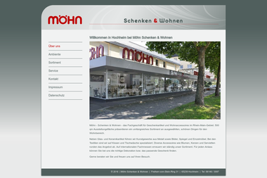 moehn-schenken-wohnen.de - Geschenkartikel Großhandel Hochheim Am Main