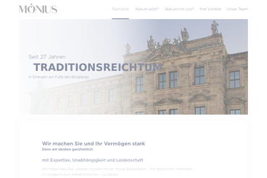 moenius-investment.de - Finanzdienstleister Erlangen
