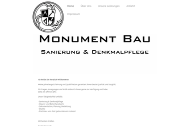 monument-bau.de - Maurerarbeiten Kaufbeuren