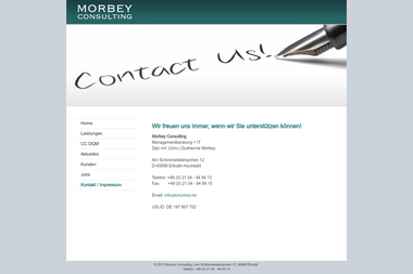 morbey.de/kontakt-impressum.html - Unternehmensberatung Erkrath