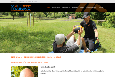 morethantraining.com - Personal Trainer Hanau